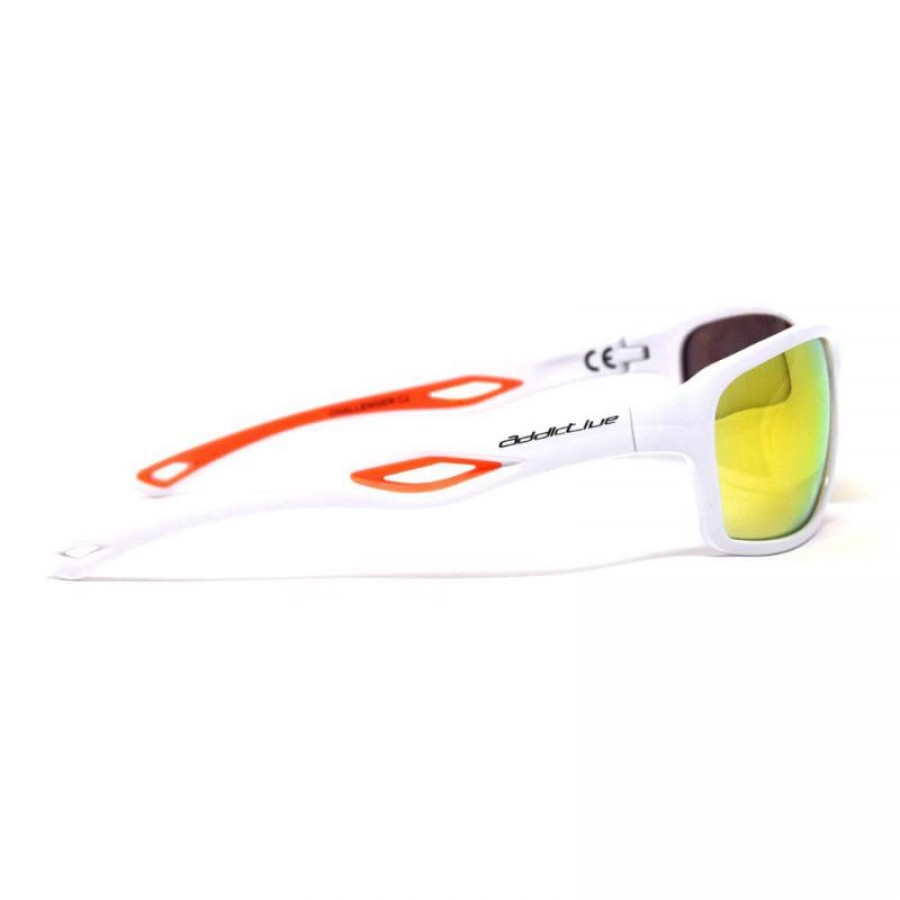 Gafas Addictive Challenger C2 Blanco Brillo  Offre - Pas cher