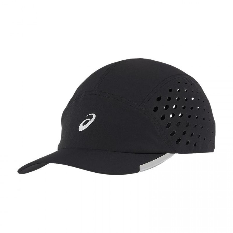Gorra Asics Ultra Lightweight Negro Performance  Oferta + Barato