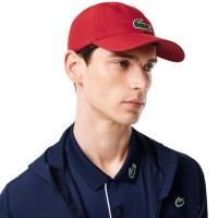 Gorra Lacoste Djokovic Sport Microfibra Burdeos  Oferta + Barato