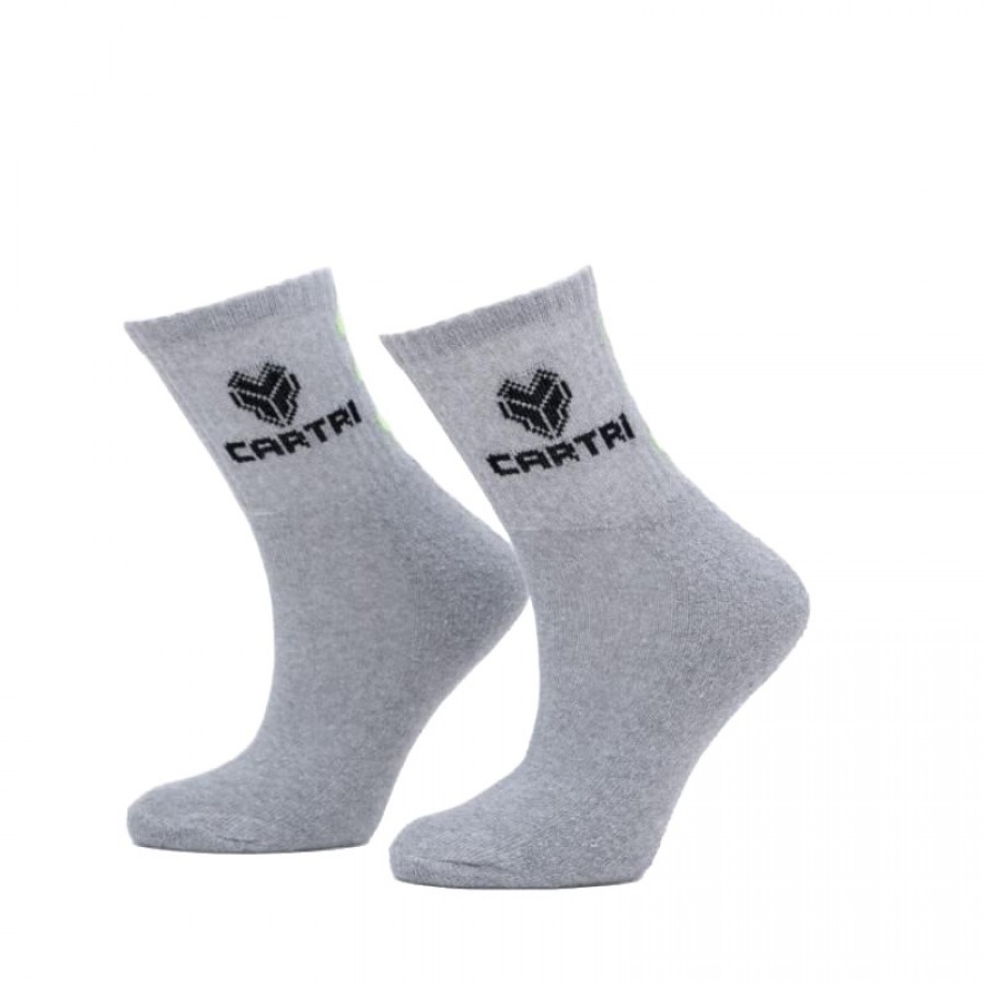 Chaussettes Cartri Gris 12 parents  Offre - Pas cher