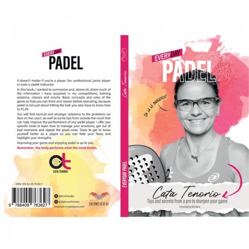 Livre de dégustation en anglais Tenorio Daily Padel