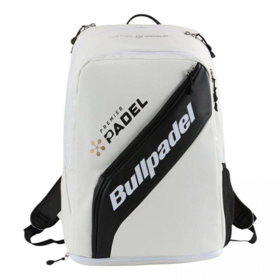 Mochila Bullpadel Premier Padel Vertex BPM25007 Blanco  Oferta + Barato