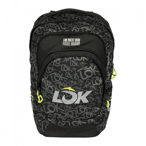 Mochila Lok Maxx 2 Negro Verde