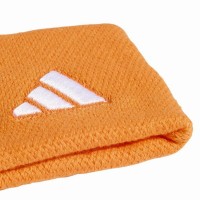 Adidas Orange White Wristbands 2 Units