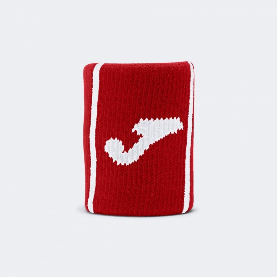 Joma Game Wristbands Red White 2 Units  Offer + Cheap