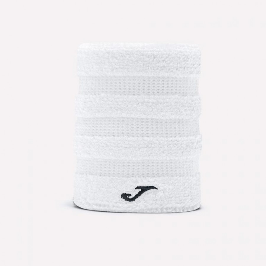 Joma Slam Pro White Wristbands 2 Units  Offer + Cheap
