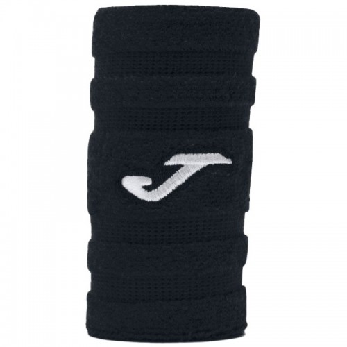 Joma Slam Pro Long Black Wristbands 2 Units