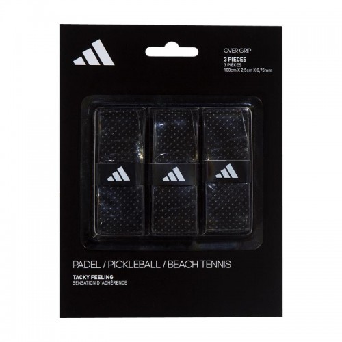 Overgrips Adidas Tacky Feeling Black 3 Units