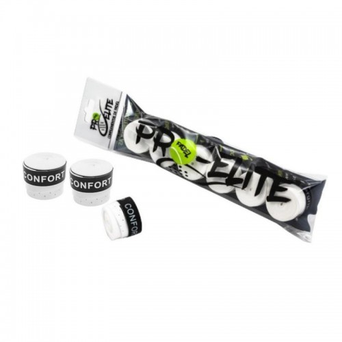 Overgrips Pro Elite Comfort Perforated White 6 Units