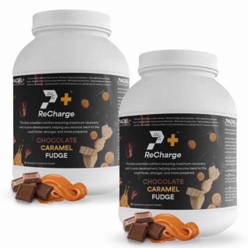 Pack Bote Padel Performance ReCharge Chocolate Caramel X2