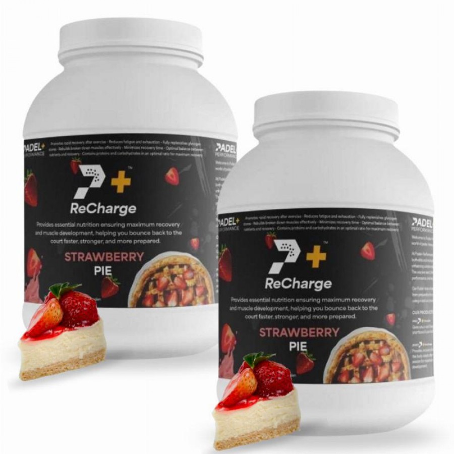 Pack Bote Padel Performance ReCharge Fresa X2  Oferta + Barato