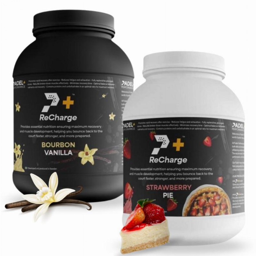 Pacchetto Bote Padel Performance ReCharge Vainilla y Fresa  Offerta + Economico