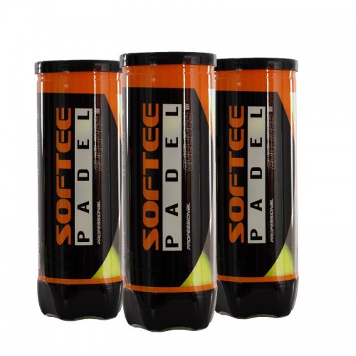 Pack of 3 Softee Euclides Ball Canisters