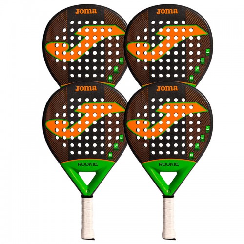 Joma Rookie Black Orange Pack X4