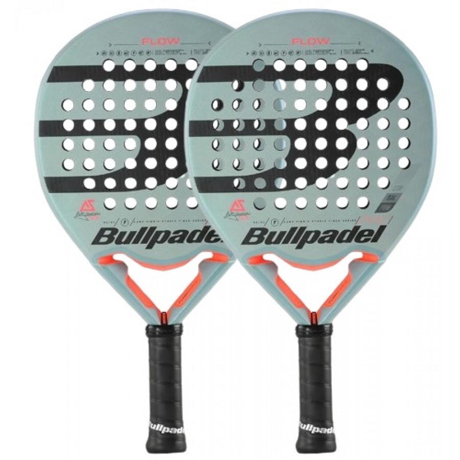 Pacote Pala Bullpadel Ale Salazar Flow Pro 2021 X2  Oferta + Barato