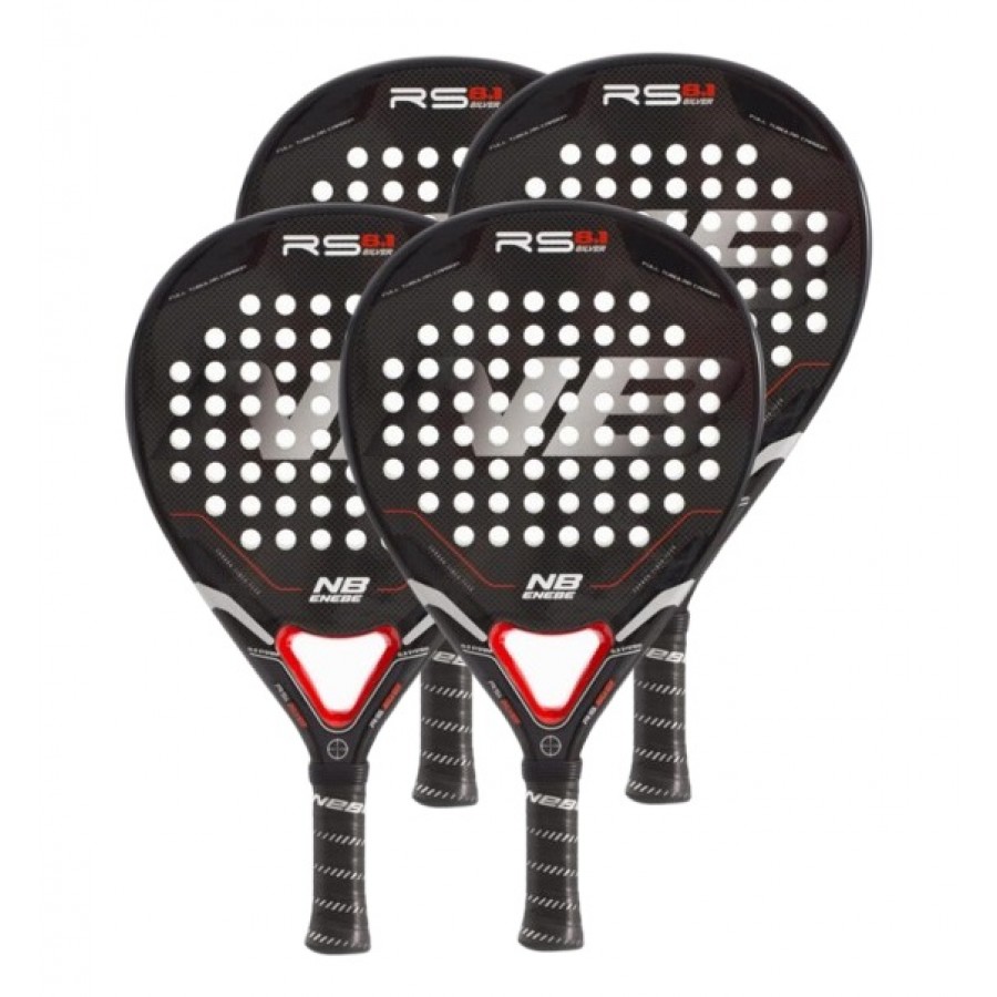 Pack Pala Enebe RS 8.1 Silver x4  Oferta + Barato