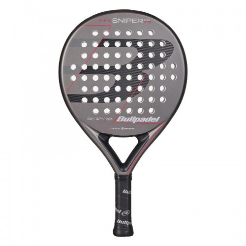 Bullpadel Sniper 2.0 Control Dark Gray 2026 Racket