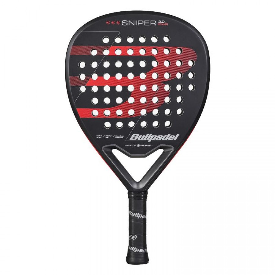 Bullpadel Sniper 2.0 Power Black 2026 Racket