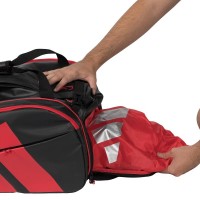 Paletero Adidas Ale Galan Multigame 3.5 Negro Rojo