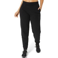 Pantalon Asics Logo Negro Mujer  Oferta + Barato