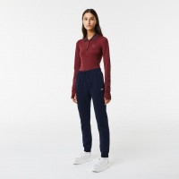Pantalon Lacoste Azul Marino Mujer  Oferta + Barato