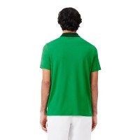 Polo Lacoste Novak Djokovic Ultra Dry Verde  Offre - Pas cher