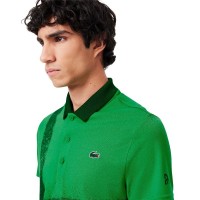 Polo Lacoste Novak Djokovic Ultra Dry Verde  Offre - Pas cher