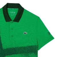 Polo Lacoste Novak Djokovic Ultra Dry Verde  Offre - Pas cher