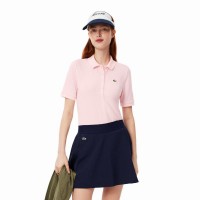 Polo Lacoste Pique Rosa Mujer  Oferta + Barato