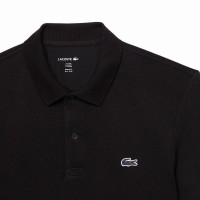 Polo Lacoste Regular Fit Algodon Negro  Oferta + Barato