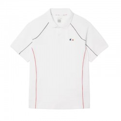 Polo Lacoste Tenis Francia Blanco