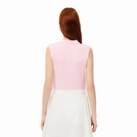 Polo Lacoste Ultra Dry Rosa Mujer  Oferta + Barato