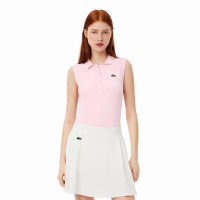 Polo Lacoste Ultra Dry Rosa Mujer  Oferta + Barato