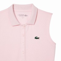 Polo Lacoste Ultra Dry Rosa Mujer  Oferta + Barato