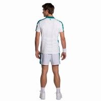 Polo Nox Pro Blanco Verde Ivy