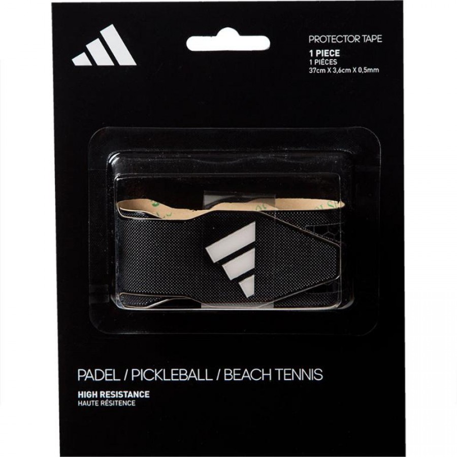 Protector Adidas Negro Blanco  Oferta + Barato
