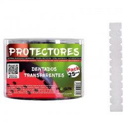 Pro Elite Toothed Transparent Protector 25 Units