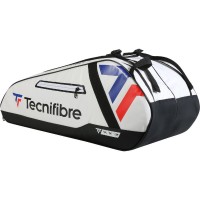 Raquetero Tecnifibre Tour Endurance Blanco Negro  Oferta + Barato