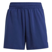 Short Junior Adidas Club 3 Stripes bleu foncé