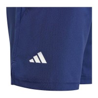 Short Junior Adidas Club 3 Stripes bleu foncé