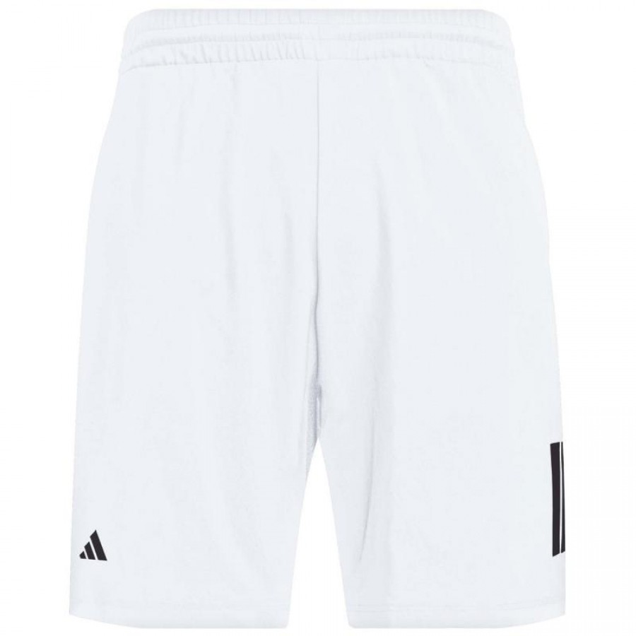 Short Adidas Club 3 Stripes Blanco Negro  Oferta + Barato