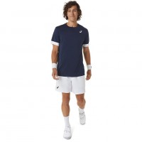 Short Asics Court 7 Blanco   Offre - Pas cher