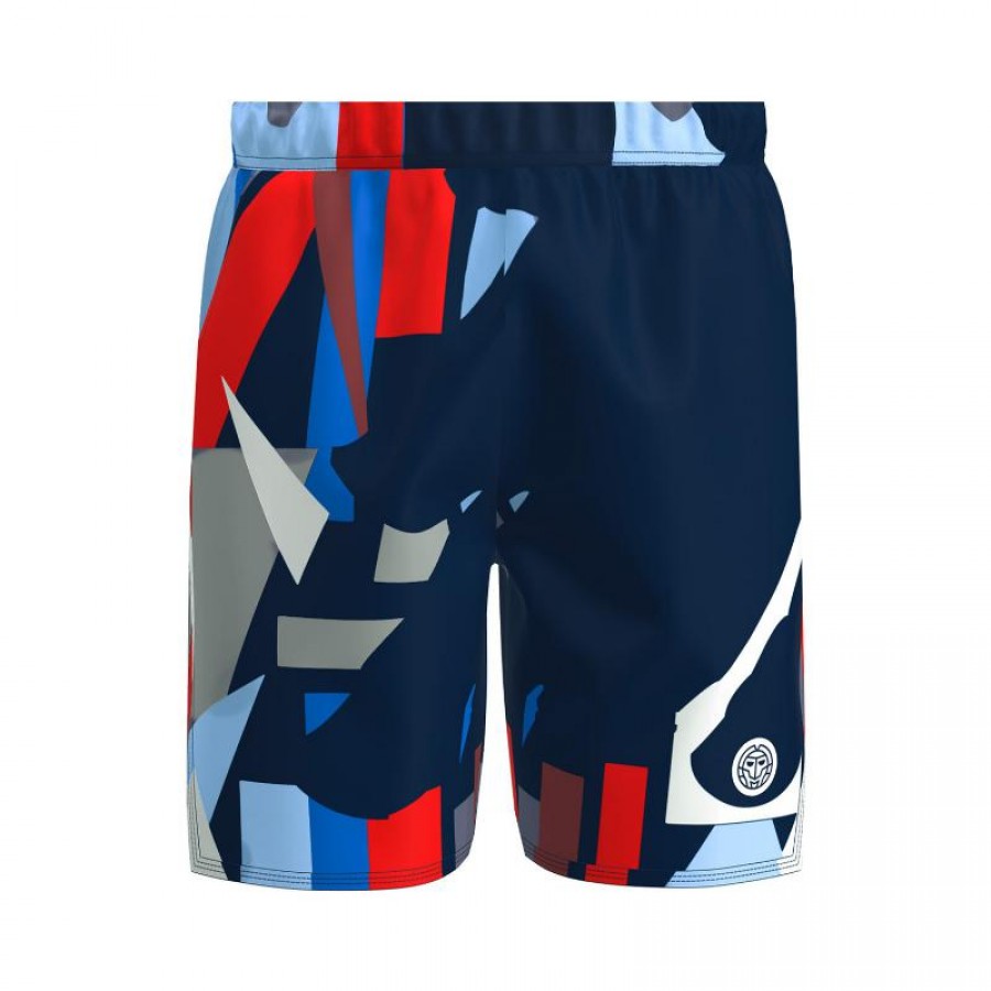 Short Bidi Badu New York Azul Oscuro Rojo Junior  Oferta + Barato