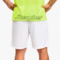 Short JHayber Basic DA4397 Blanc  Offre - Pas cher