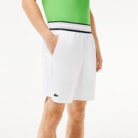 Short Lacoste Daniil Medvedev Sport Blanco  Oferta + Barato