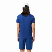 Short Lacoste Novak Djokovic Bleu Fonce  Offre - Pas cher