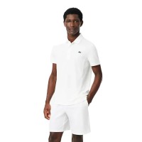 Short Lacoste Novak Djokovic Blanco Marron