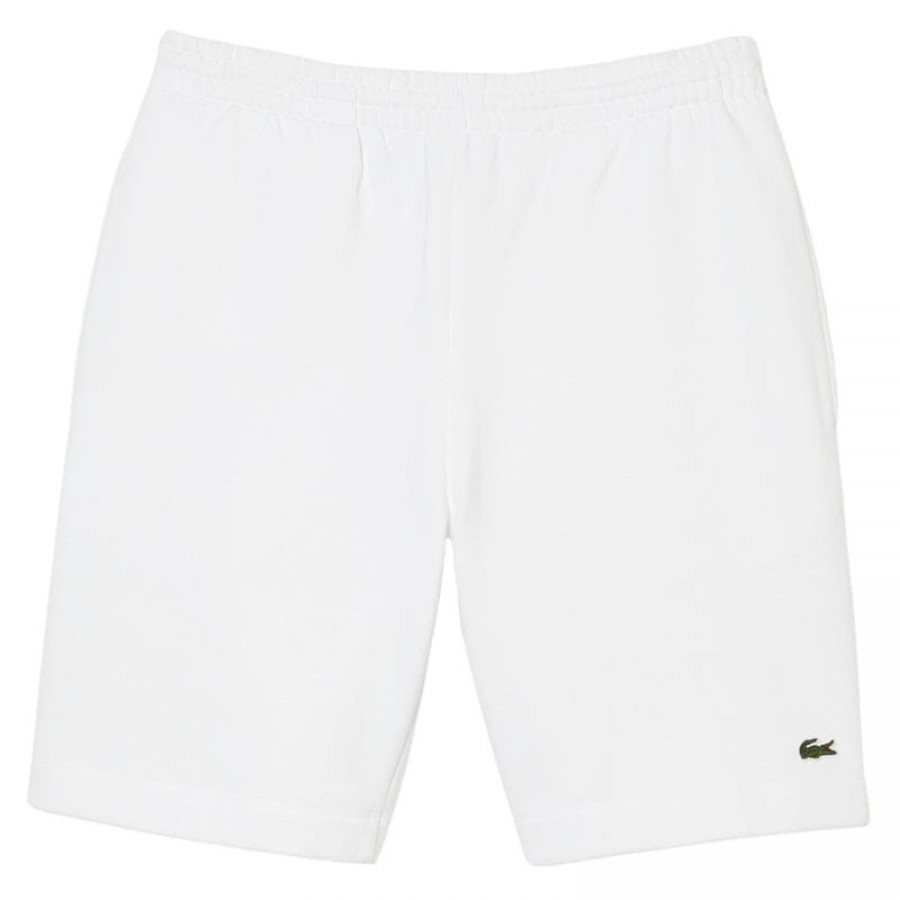 Short Lacoste Regular Fit Blanco  Oferta + Barato