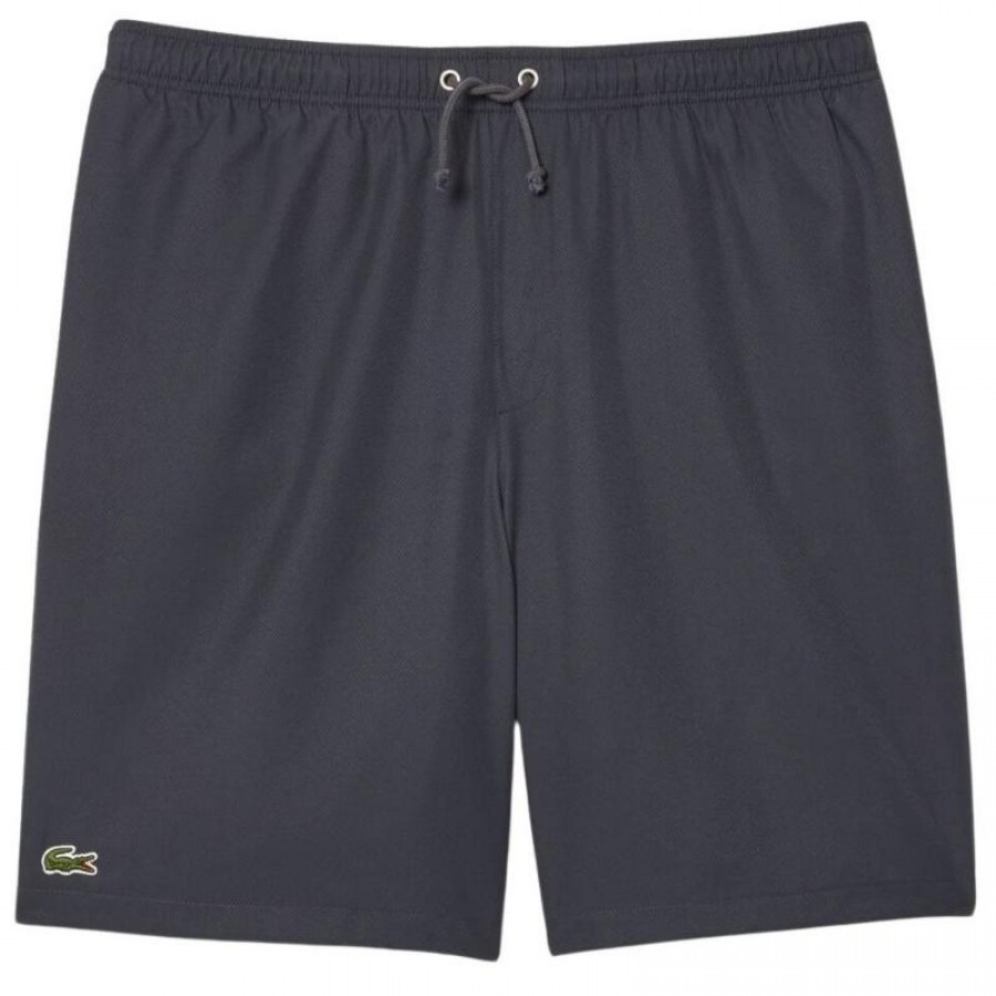 Short Lacoste Sport Gris Oscuro  Oferta + Barato