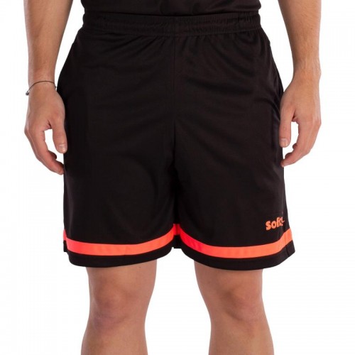Short Softee Primax Negro Coral Fluor Junior